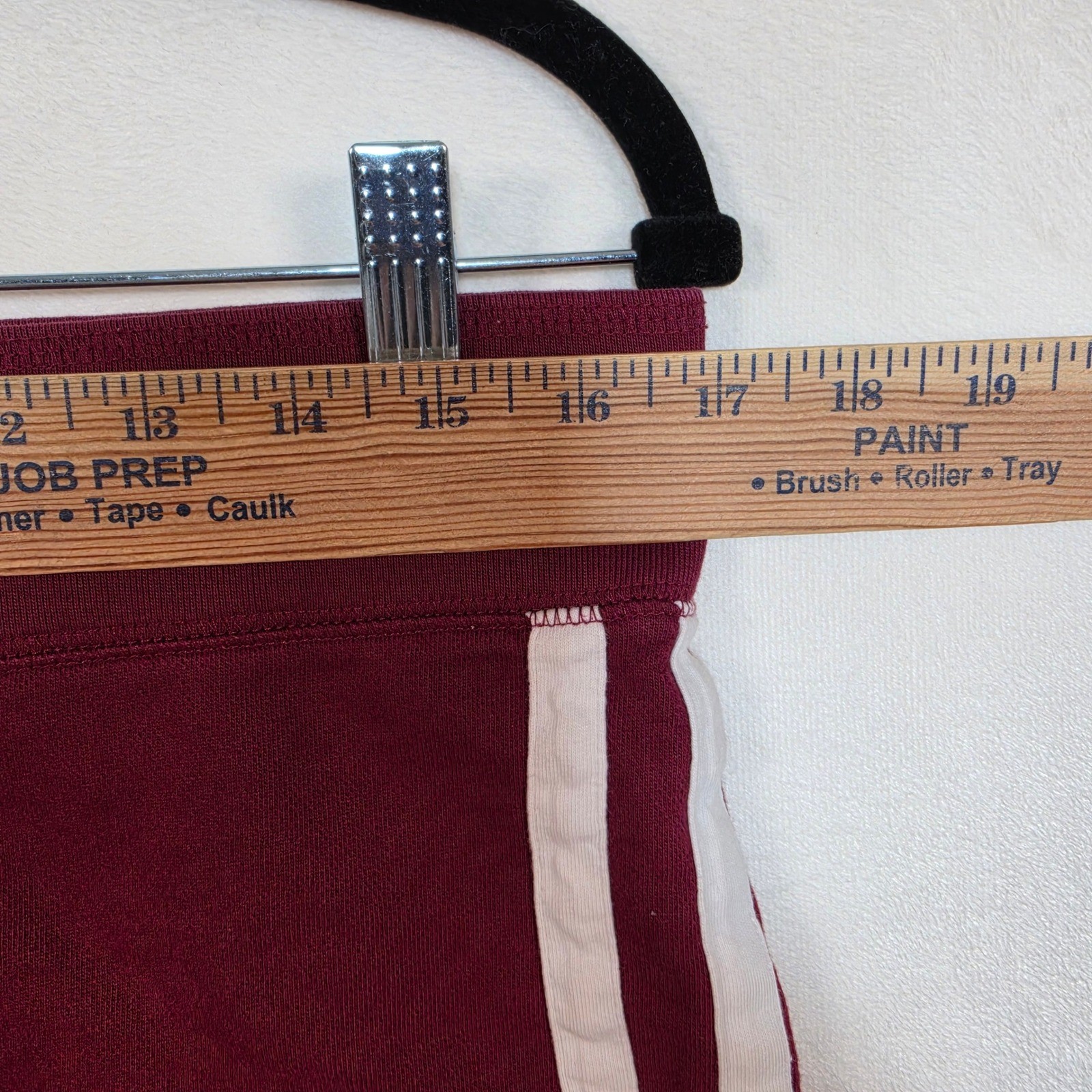 Vintage Y2K Aeropostale Micro Mini Shorts Womens S Maroon Athleisure Sporty