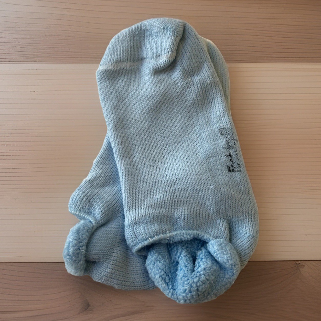 VTG Women’s Footjoy Socks 9-11 Blue Low Cut Roll Top Acrylic Golf Ankle 90’s