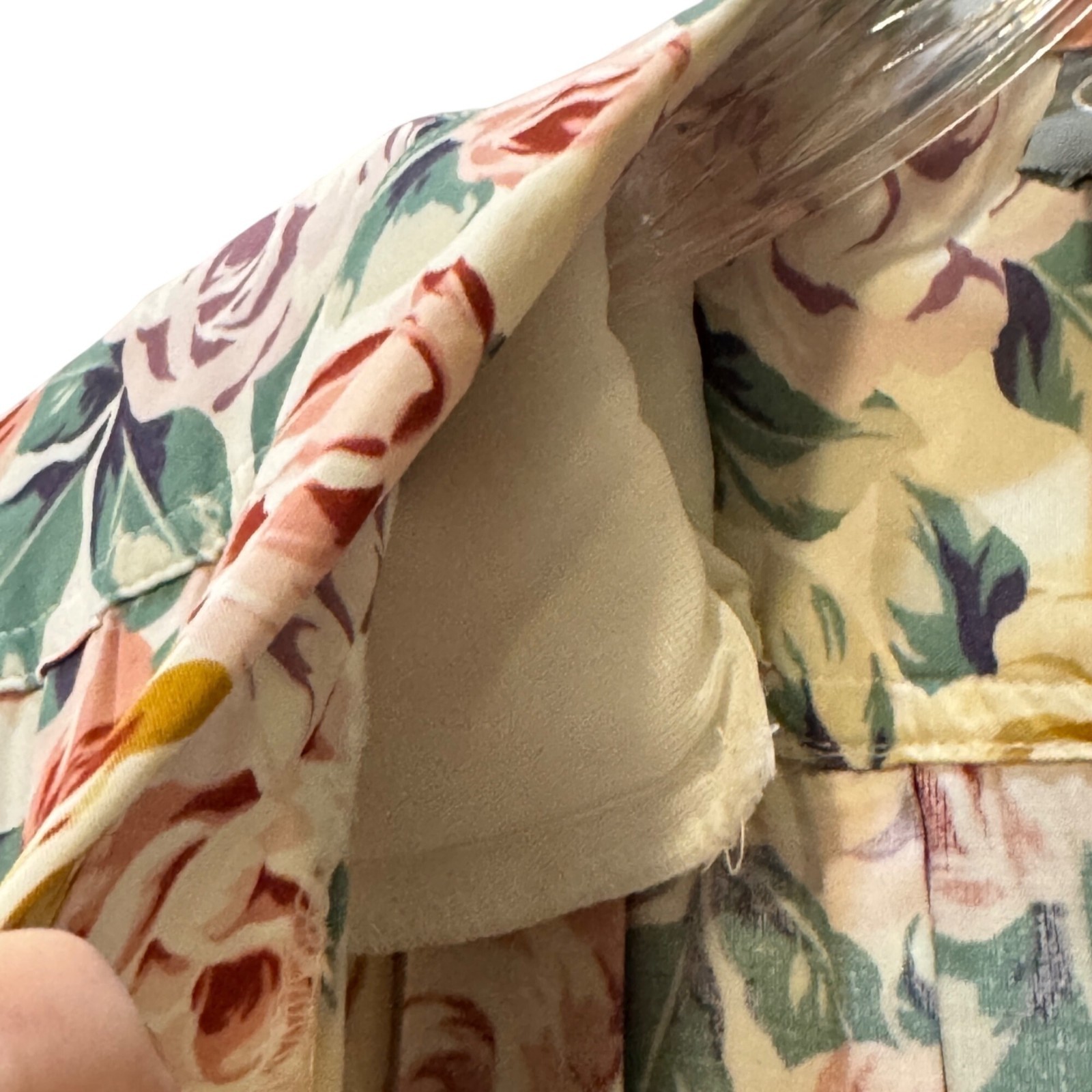 True Vintage Carol Anderson Floral Midi Maxi Dress Size 10 Garden Cottagecore