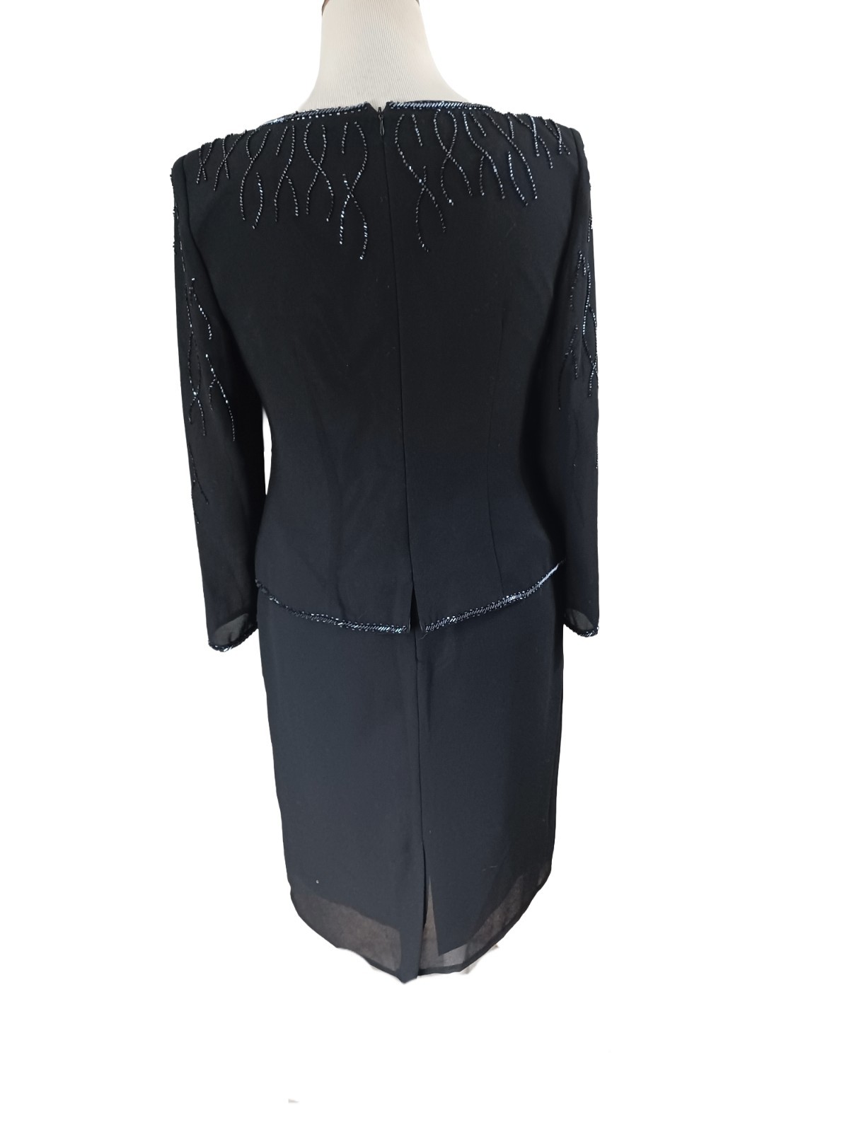VINTAGE 90’S R&M RICHARDS PETITES SPECIAL OCCASION SHEATH DRESS SIZE 10P NWT