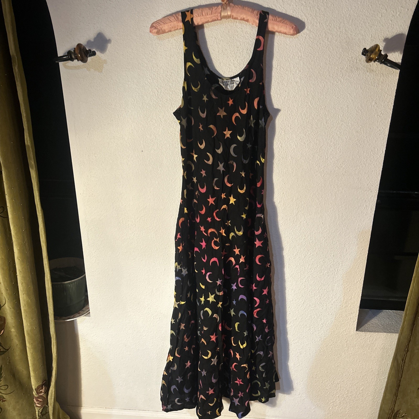Vintage Wild Thing Of San Francisco Wild Wear Festival Sun & Moon Tank Dress