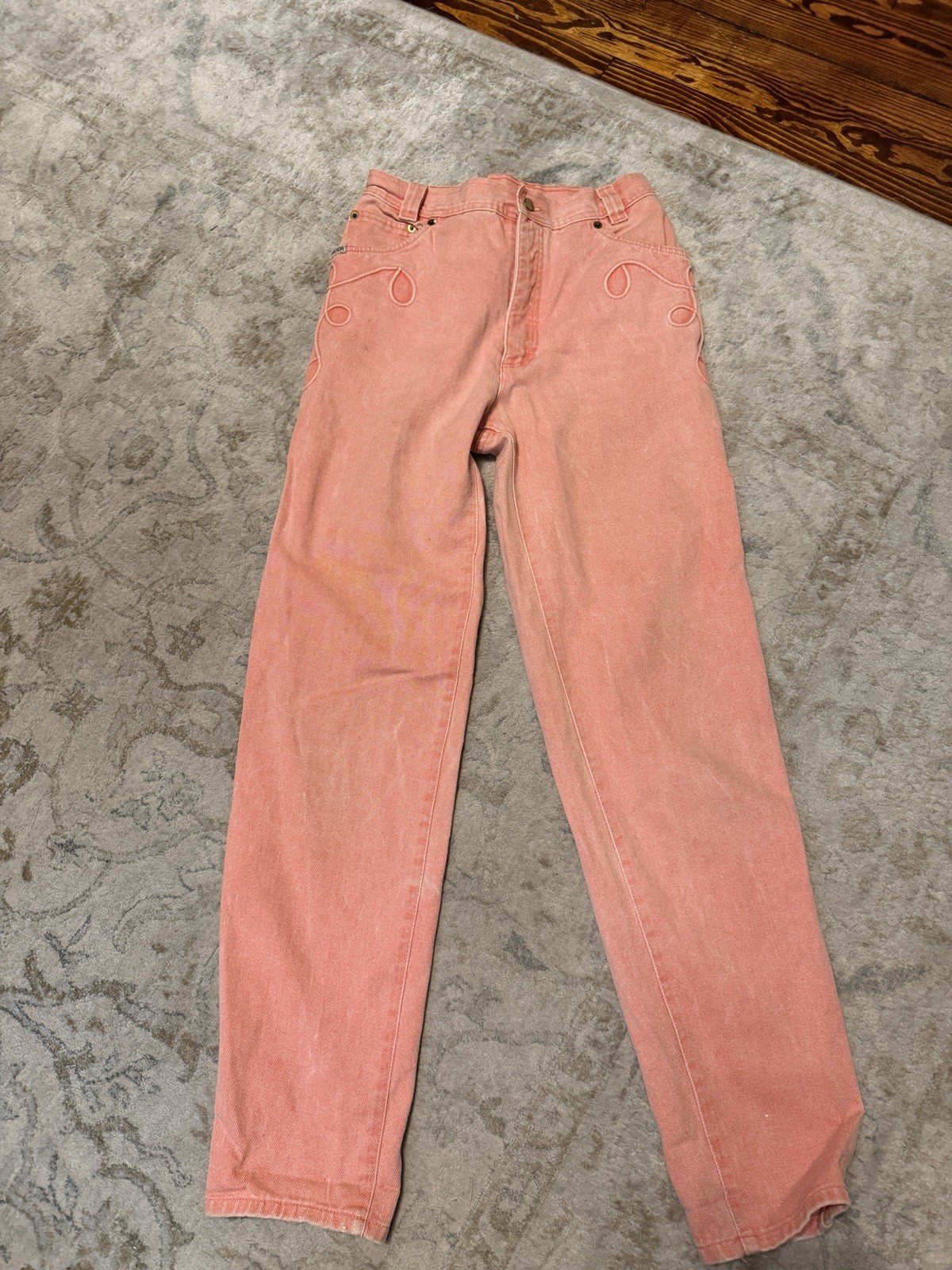 Vintage Women’s Escada Peach Jeans See Description For Size