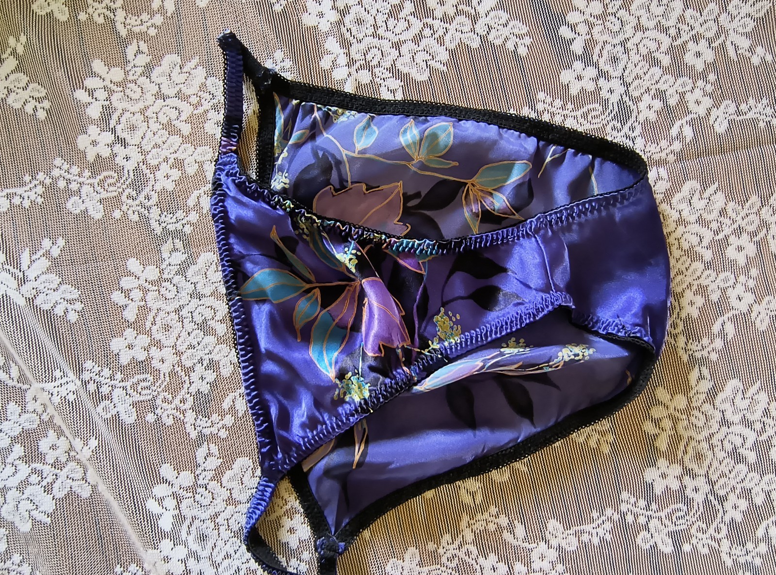 Sexy Satin Panty Silky String Bikini Panties
