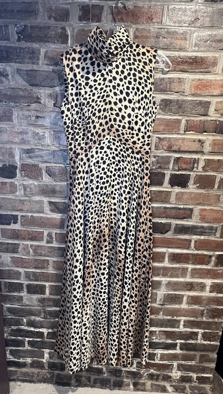 Vintage Women’s Leopard Print Dress Size 11/12