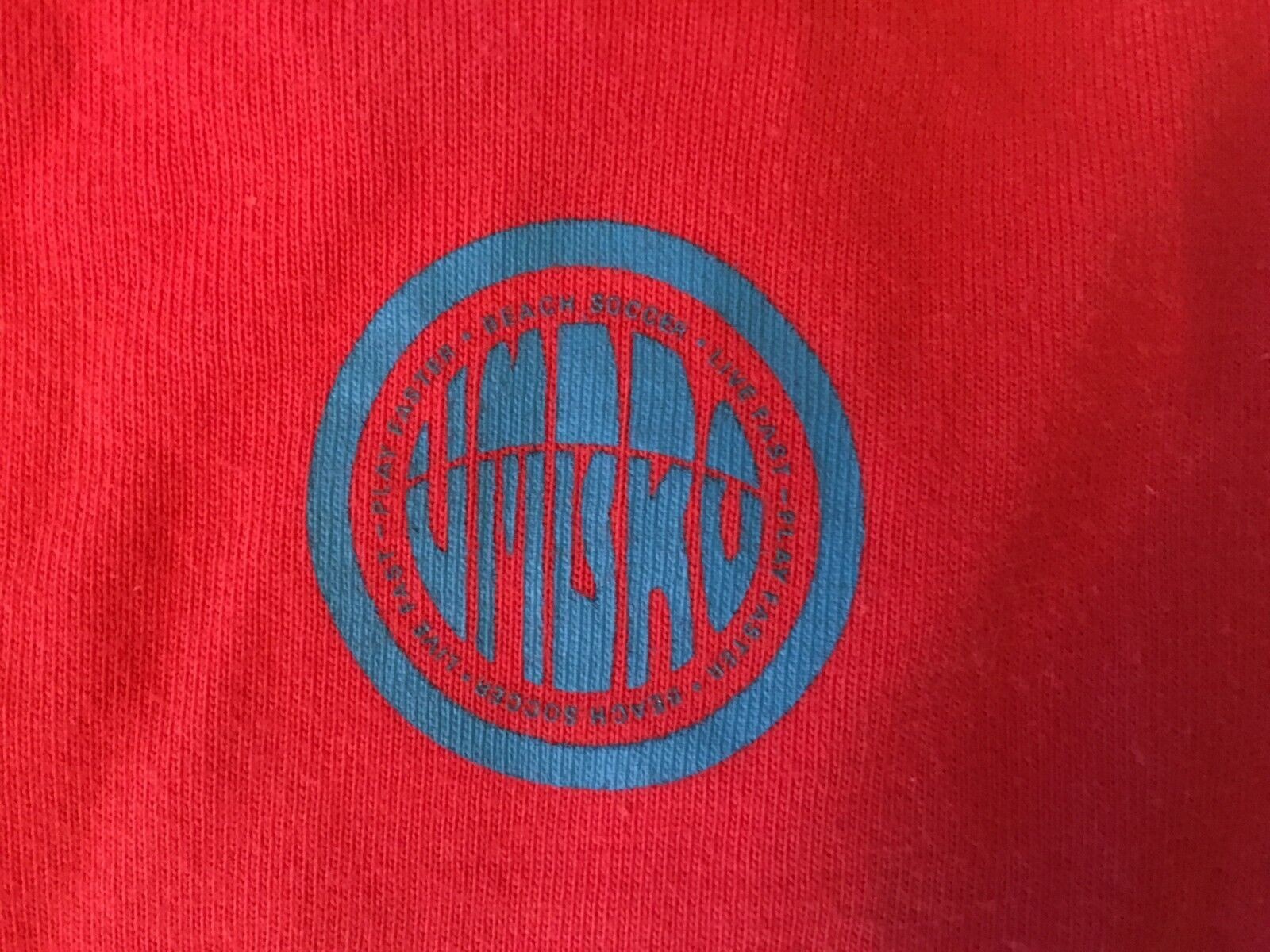 Umbro Red & Pink Polo Top Size US 8 UK 10 ASIA M