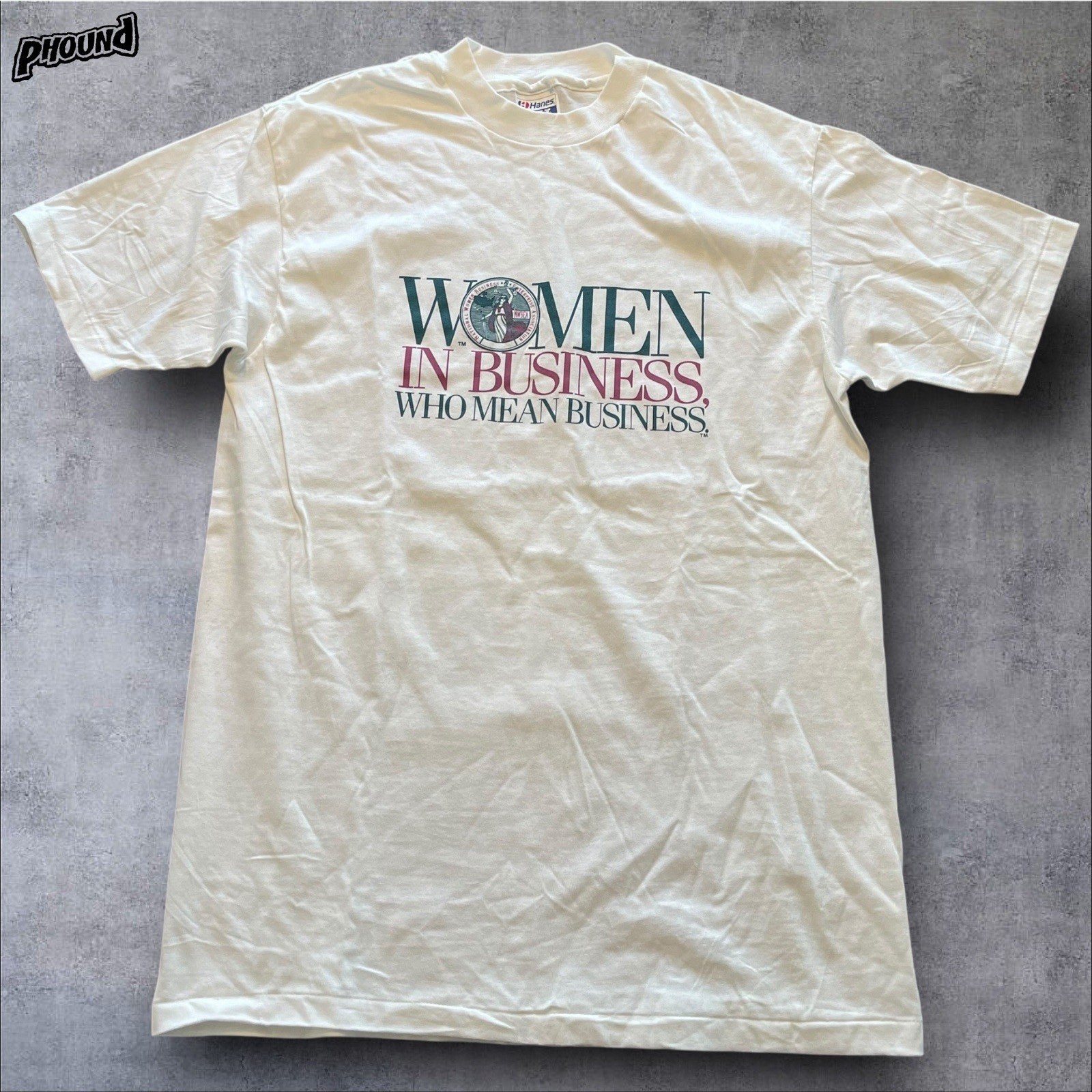 Vtg 80s Women In Business Empower equal Rights Hanes 5050 2
