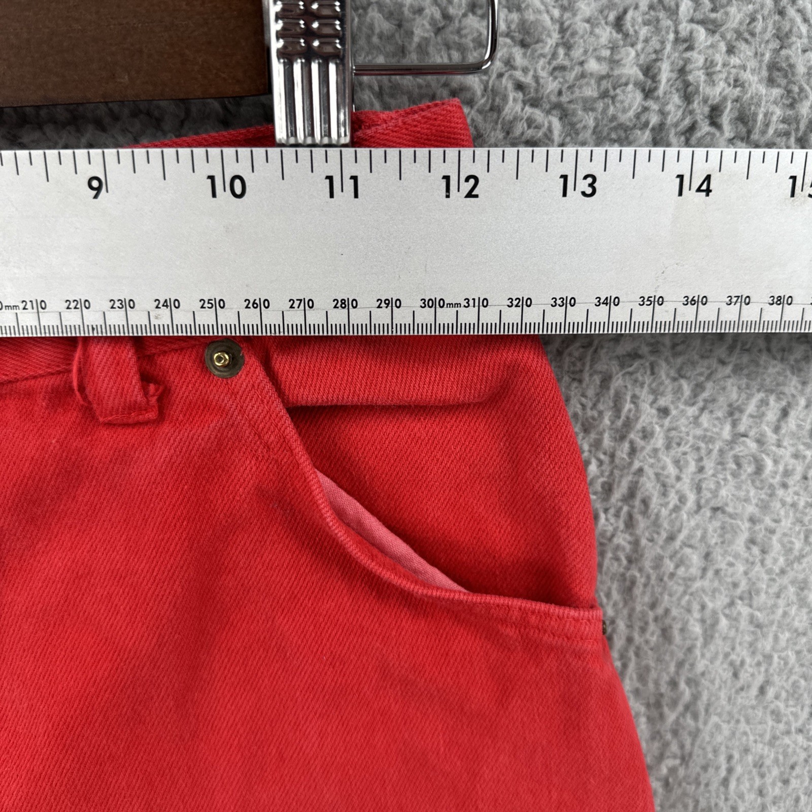 Vtg Palmettos Washed Jeans Women’s 24×25 Straight Leg High Waist Made In USA 80s