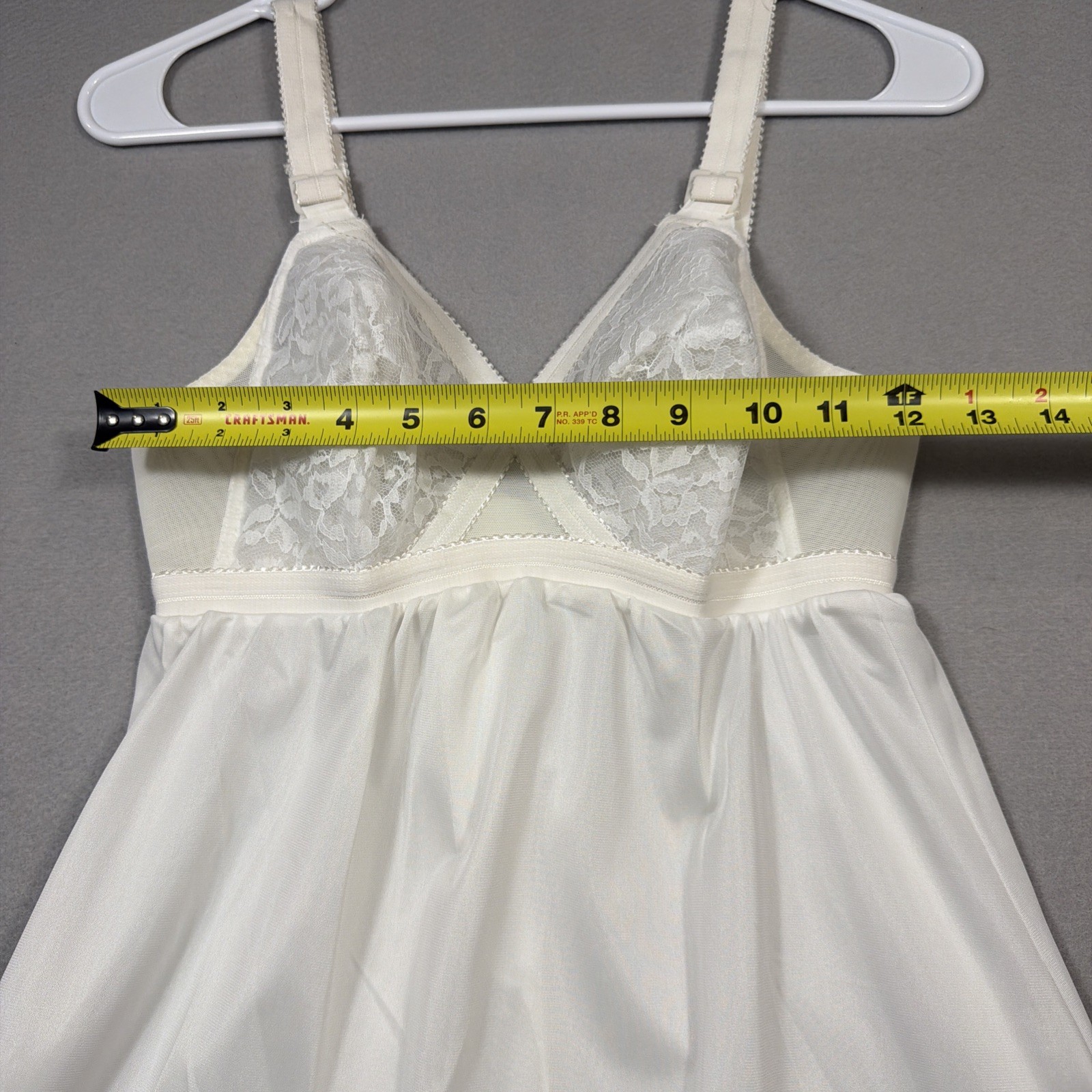 Vintage Playtex Cross Your Heart Bra Slip Dress Size 36B