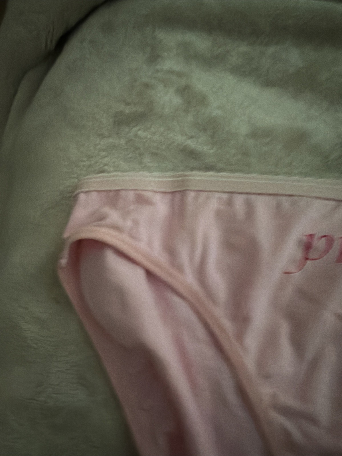 Vtg Y2K Panties No Boundaries Cotton Spandex Bikini Pink Princess Print NWT 9
