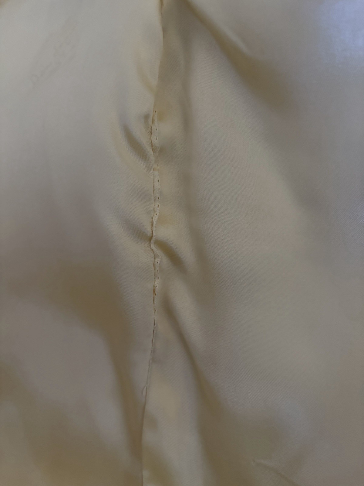 VTG 50s 60s Don Loper Coat Cream Bow Collar and Pockets Size M