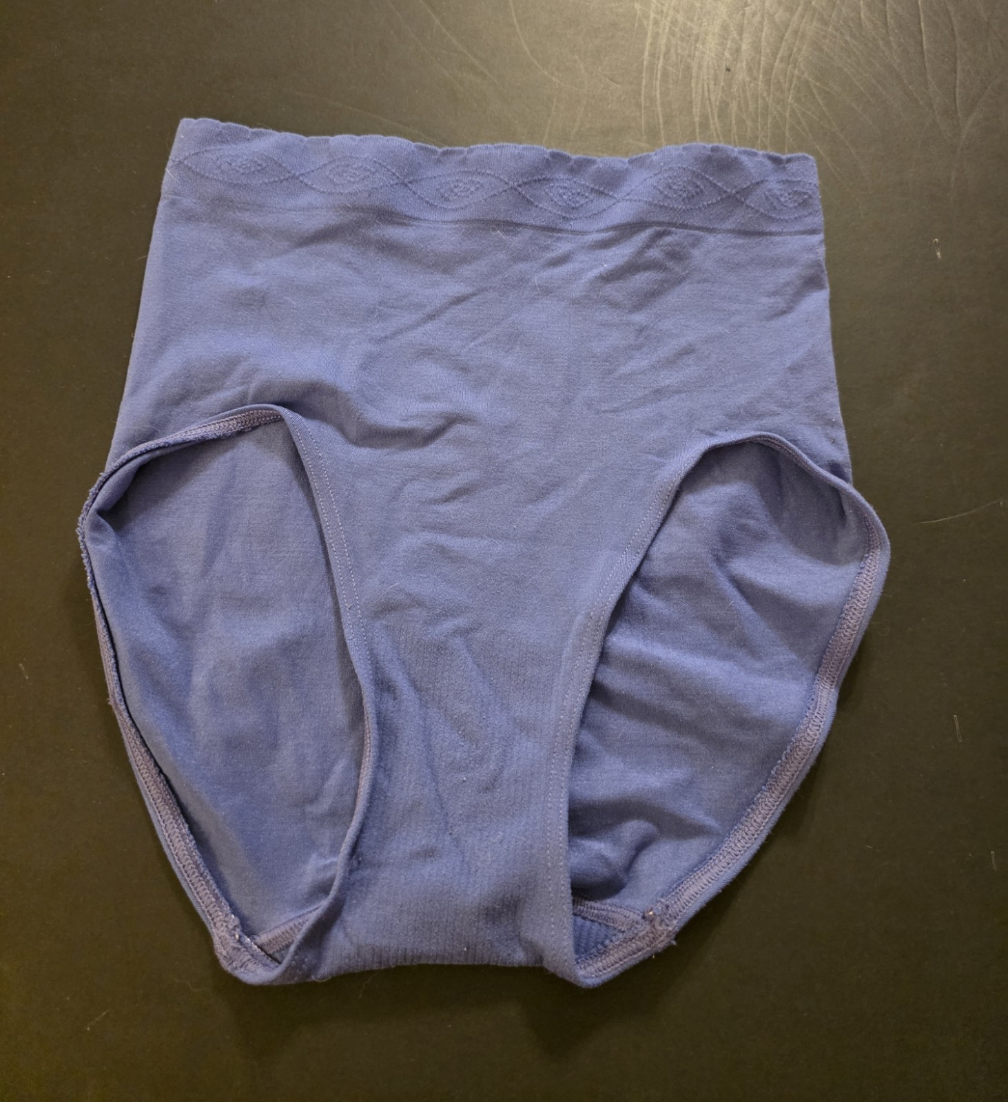 Vintage Bali Blue Hipster Nylon PANTIES Size 6