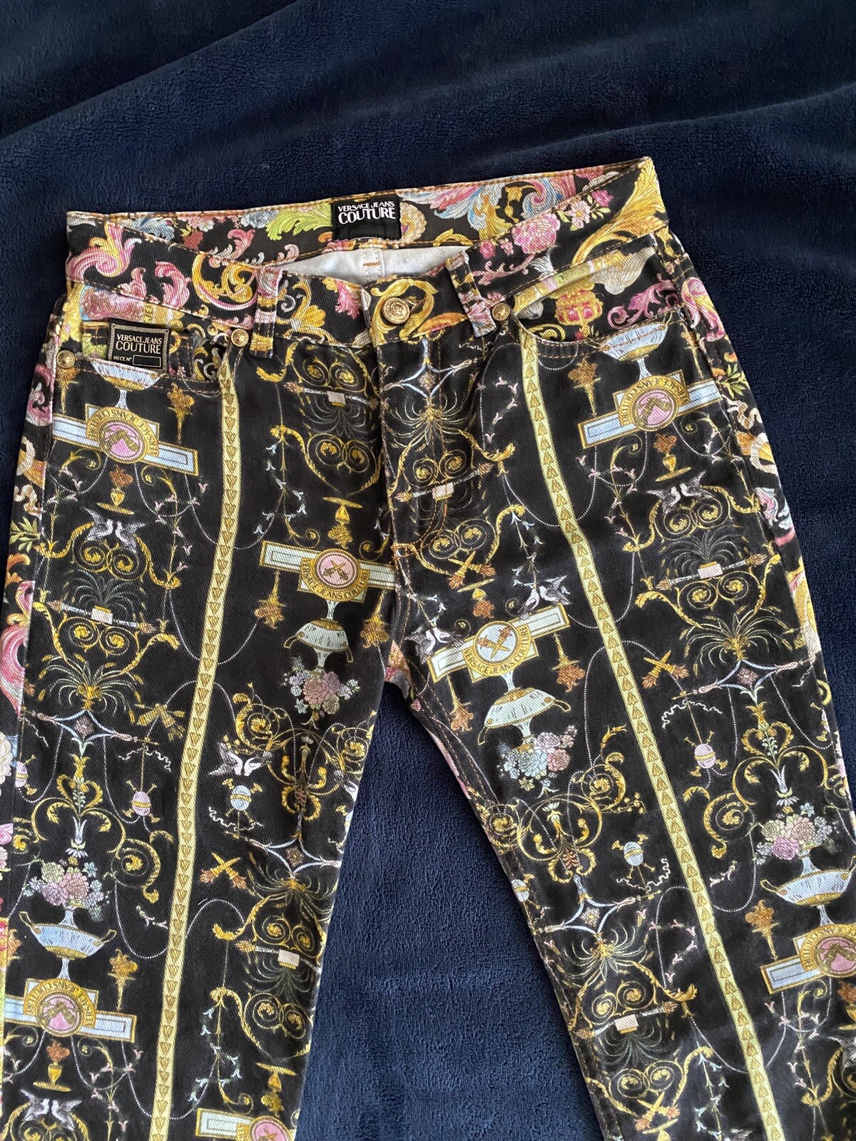 Vintage 90’s VERSACE JEANS COUTURE TROUSER PANTS SIZE IT 40/36