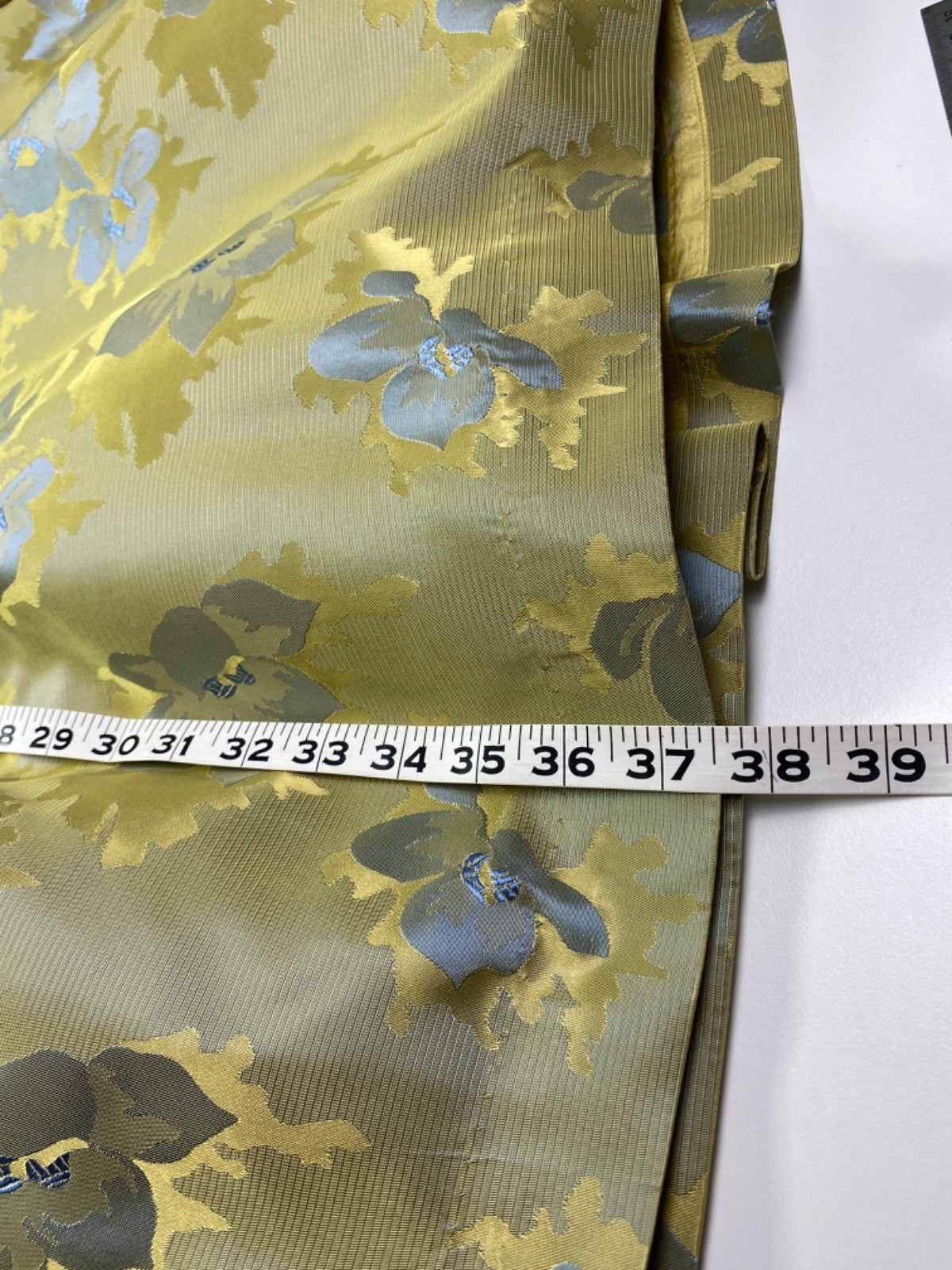 Vtg 1950’s Silk Brocade Floral Party Dress Size 7 Crinoline Retro Glam Classic