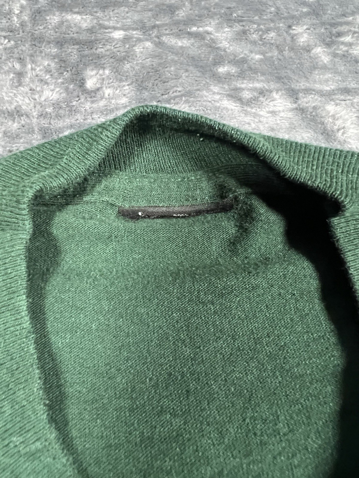 Vintage 90s Made In USA Women’s Floral Dark Green Long Sleeve Shirt