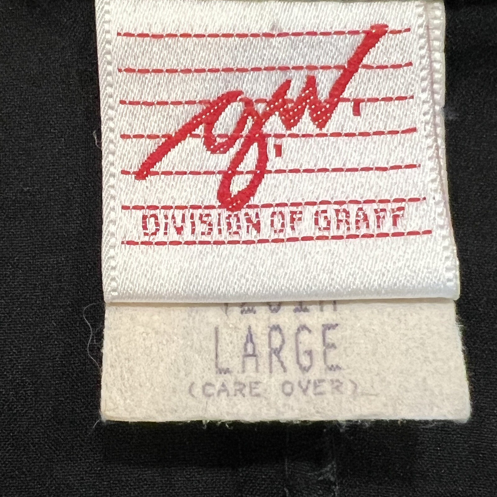 Vintage 1980s G.W. Graff Pullover Jacket Womens L USA Made Geometric Pullover