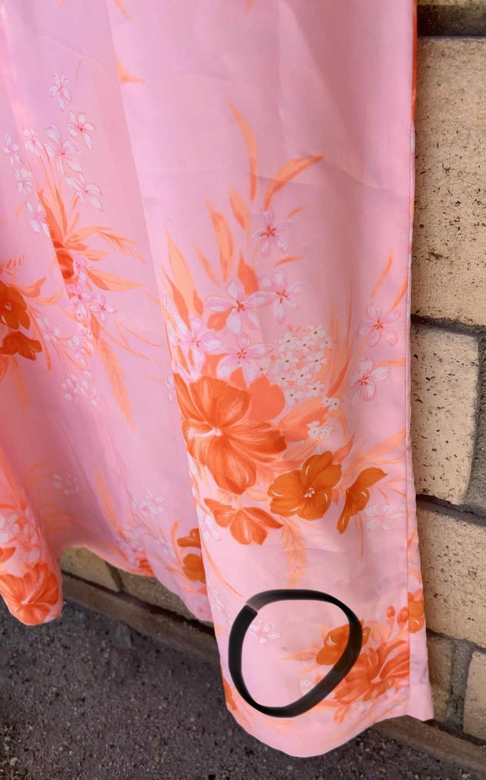 Vintage Carol & Mary Hawaii Darina Honolulu Hawaiian Maxi Dress Tiki Aloha