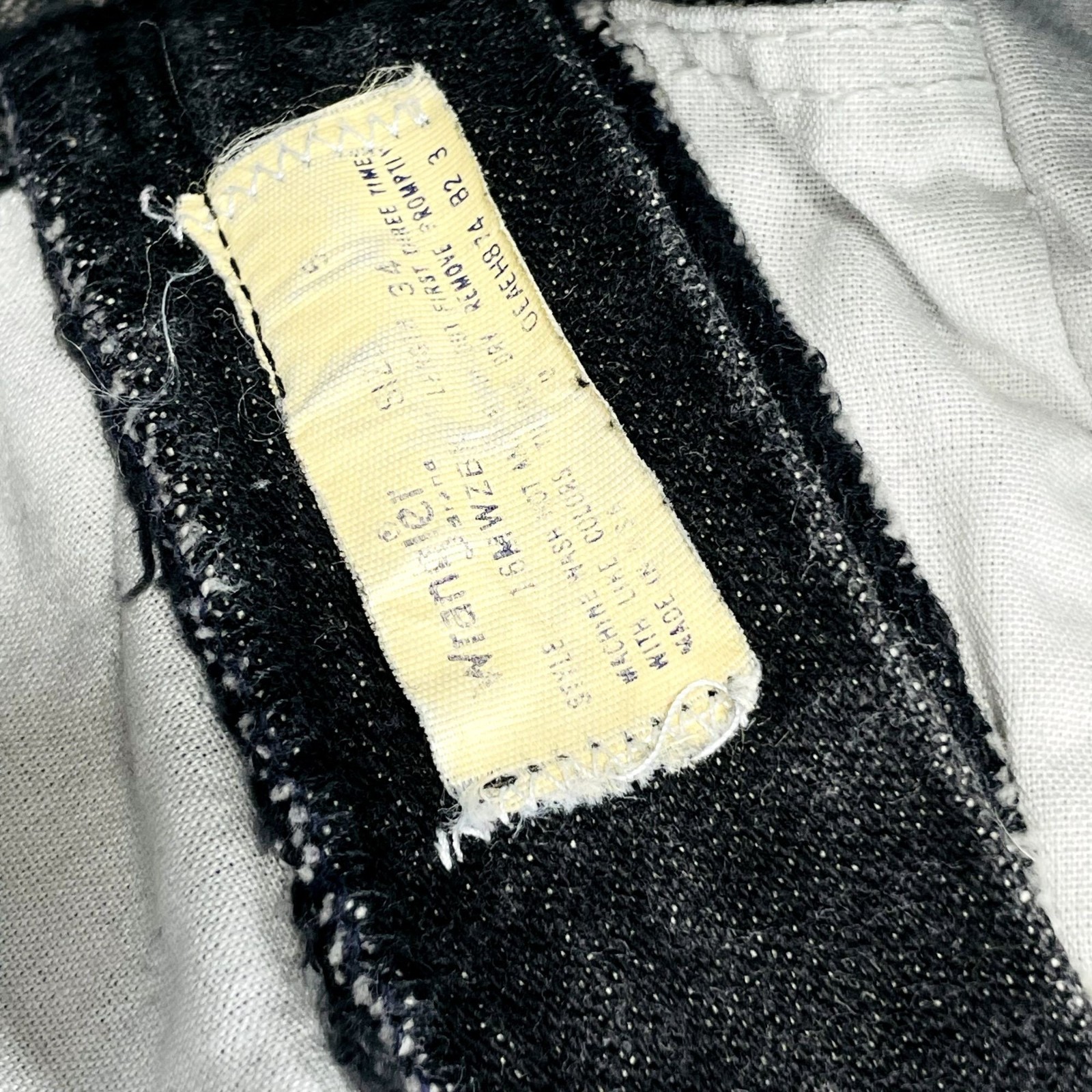 Vintage Wrangler Womens High Waist Black Denim Leather Patch Mom Jeans 5 / 25″