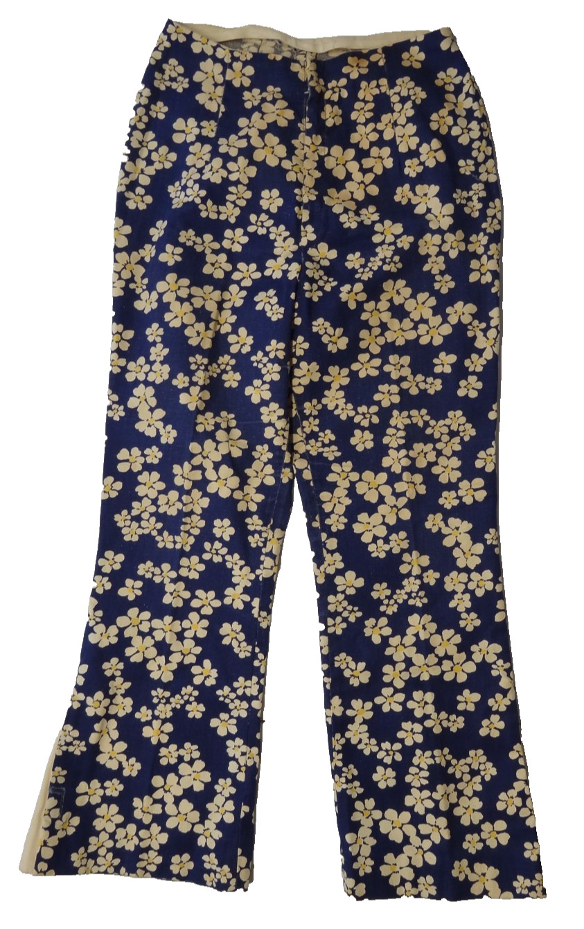 Wardrobe Maker 26×27 Women 60s 70s Flare Bellbottom Pant ILGWU Union Made in USA