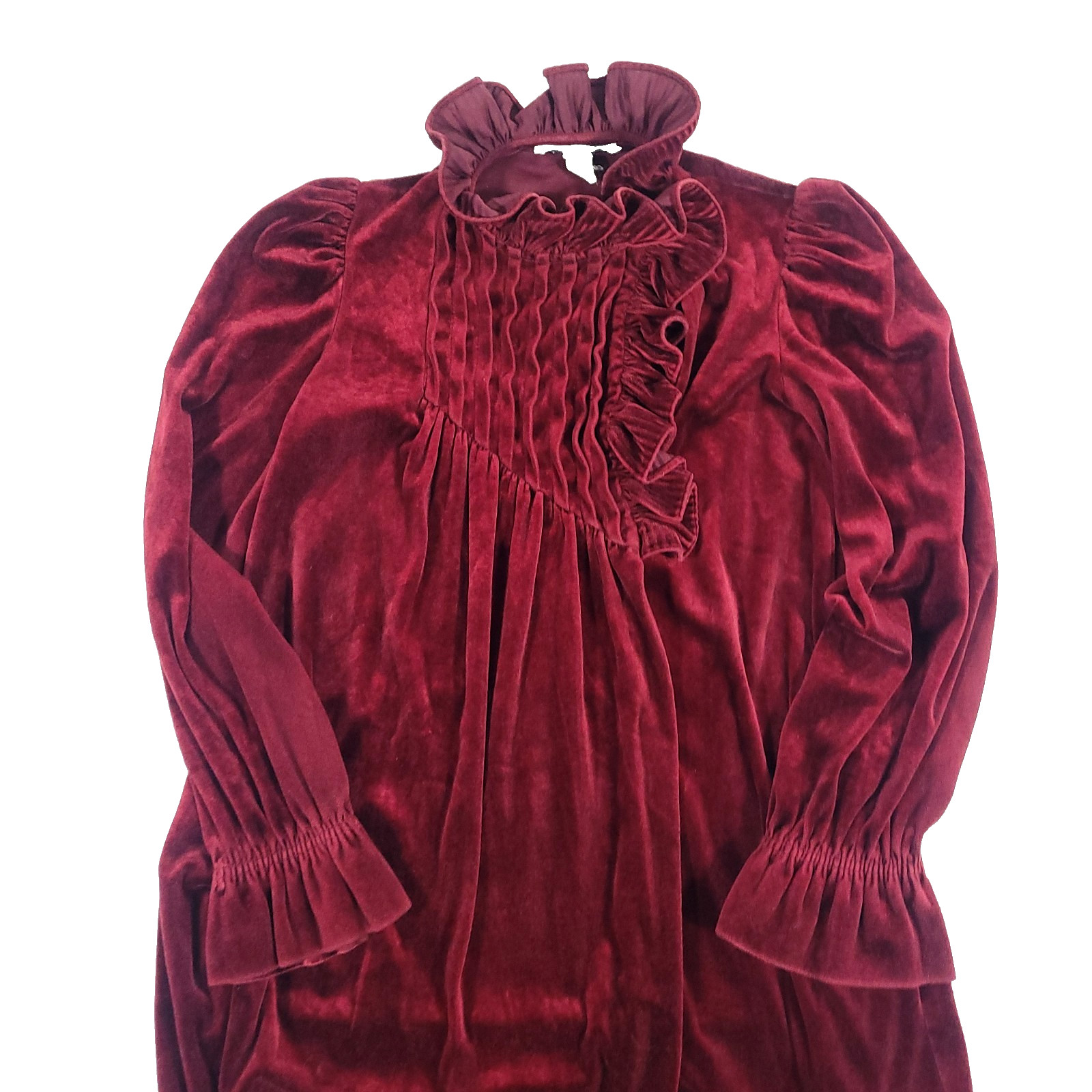 Velvet victorian goth maxi Nightgown Gilligan O’Malley M Pet Coquette vampire