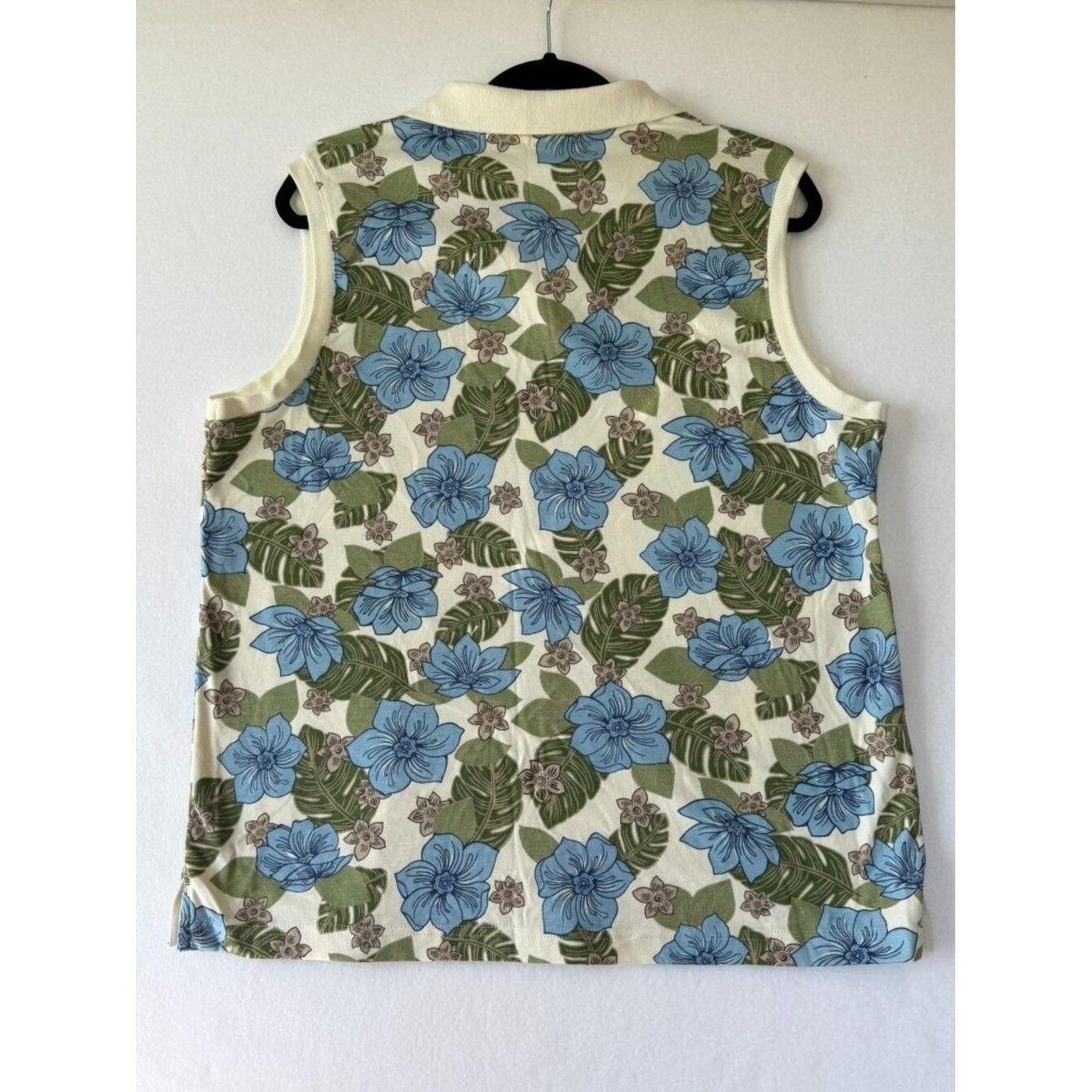 Vintage Y2K Classic Elements Woman Floral Sleeveless Top Size 16/18