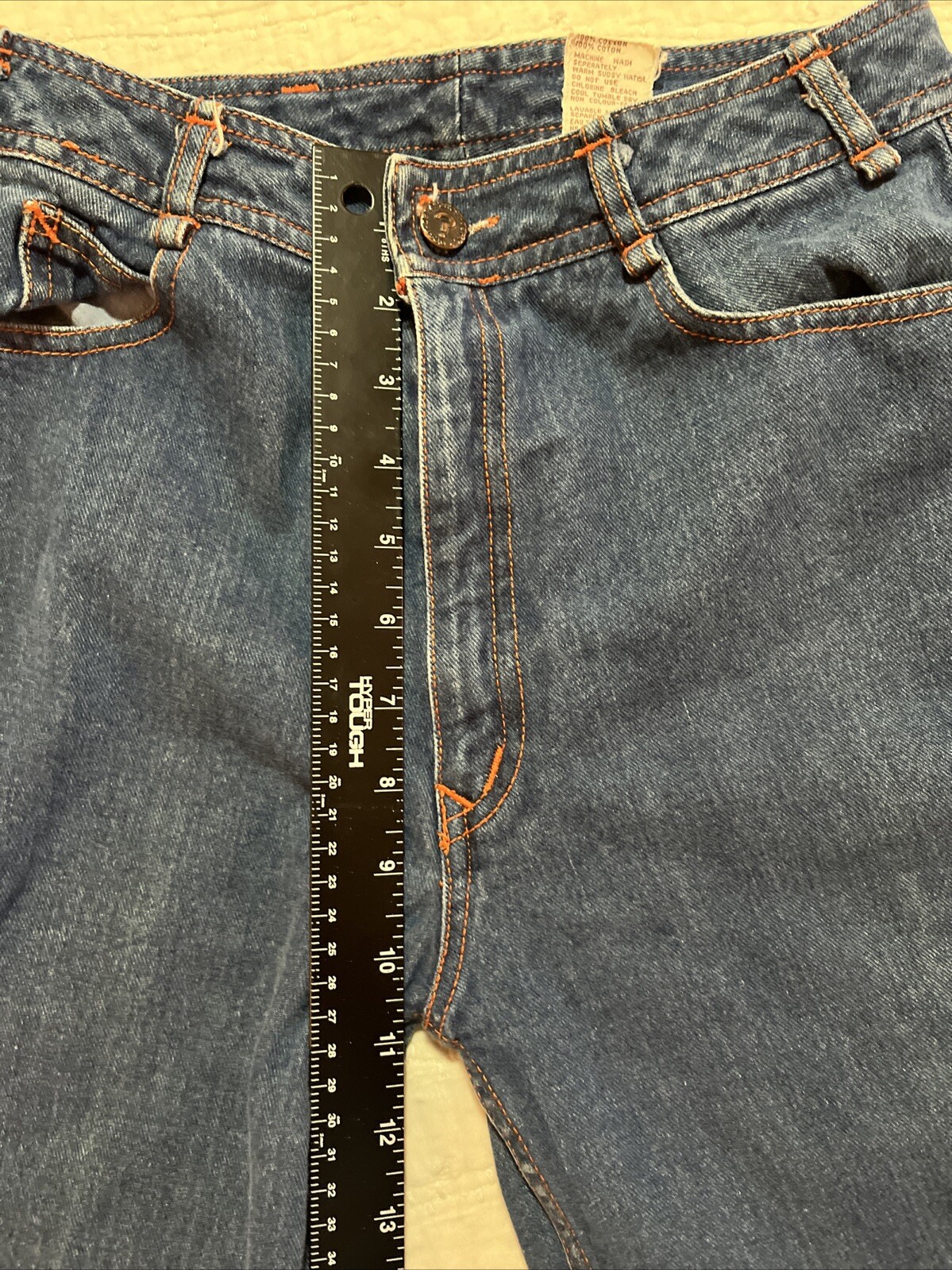 True Vintage Vintage N’est Ce Pas? Womens 70s 1970s Size 26×27 High Waisted