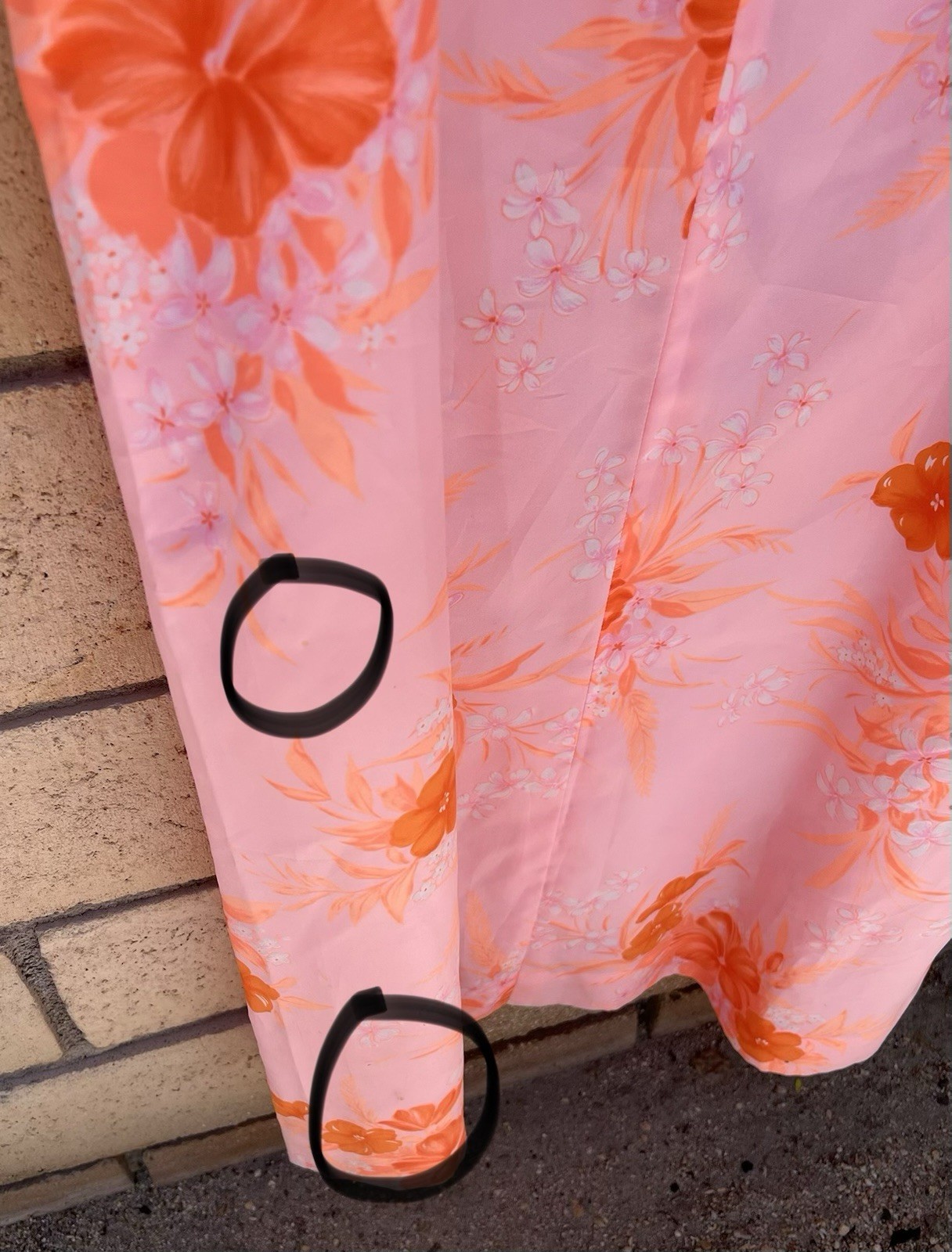 Vintage Carol & Mary Hawaii Darina Honolulu Hawaiian Maxi Dress Tiki Aloha