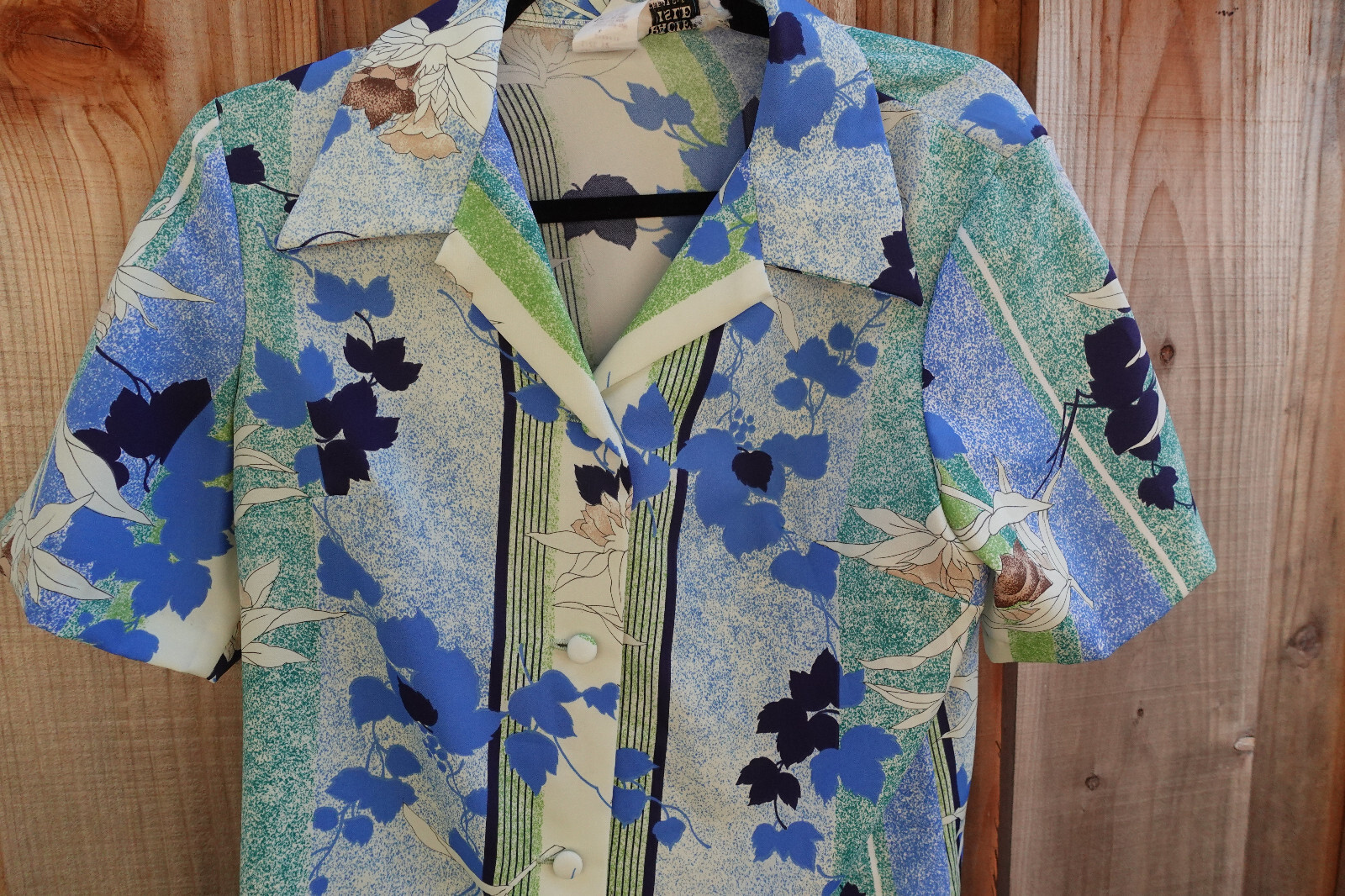 Pacific Isle Creations Made Hawaii Hawaiian Shirt Aloha WOMENS SZ 12 –LOCA 01