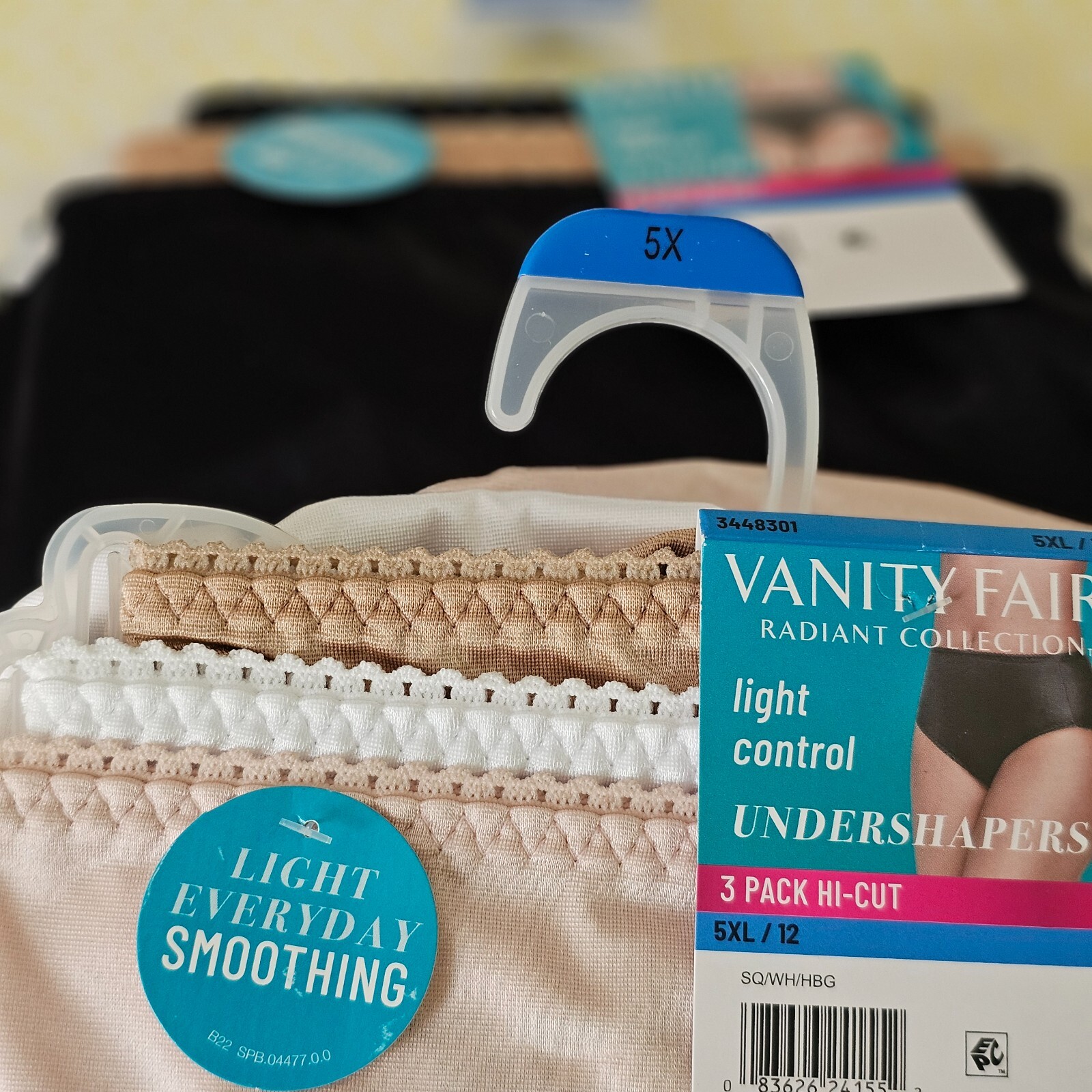 6 Pair Vanity Fair Nylon Perfectly Yours Ravissant Brief Panties 12 / 5XL New