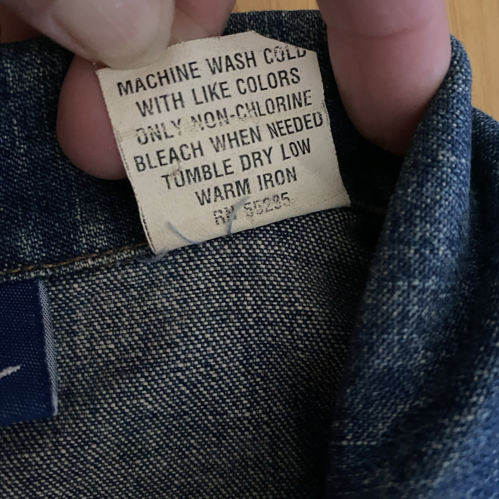 Express Bleus Belted Denim Jacket 100% Cotton Size S Y2K Utility Hong Kong VTG