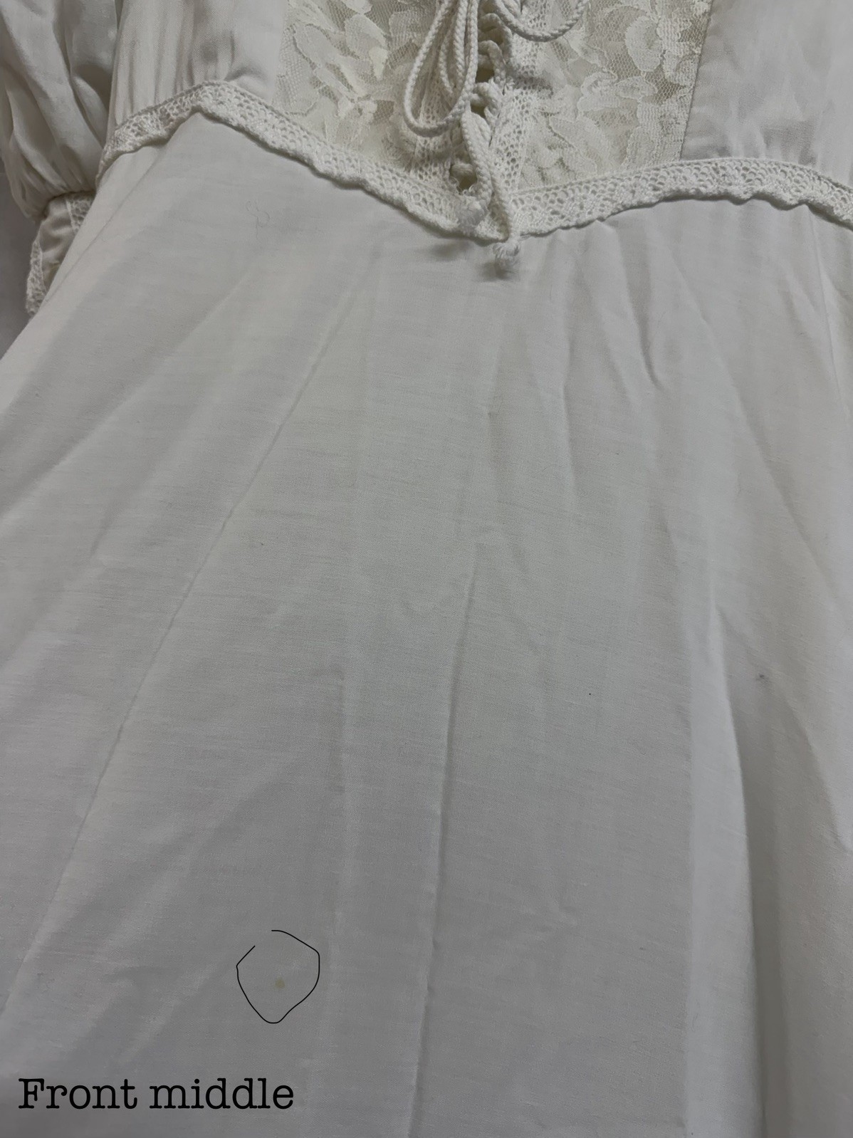 Gunne Sax Romantic Renaissance Vintage Ivory Wedding Maxi Women Dress Small 1980