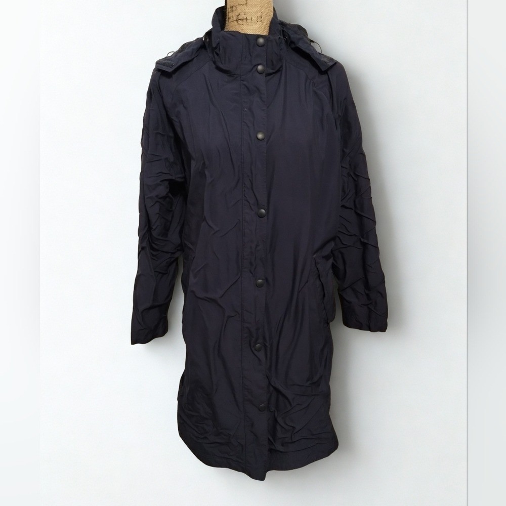 Vintage LL Bean All Weather Mesh Lined Trench Coat Womesn Size L