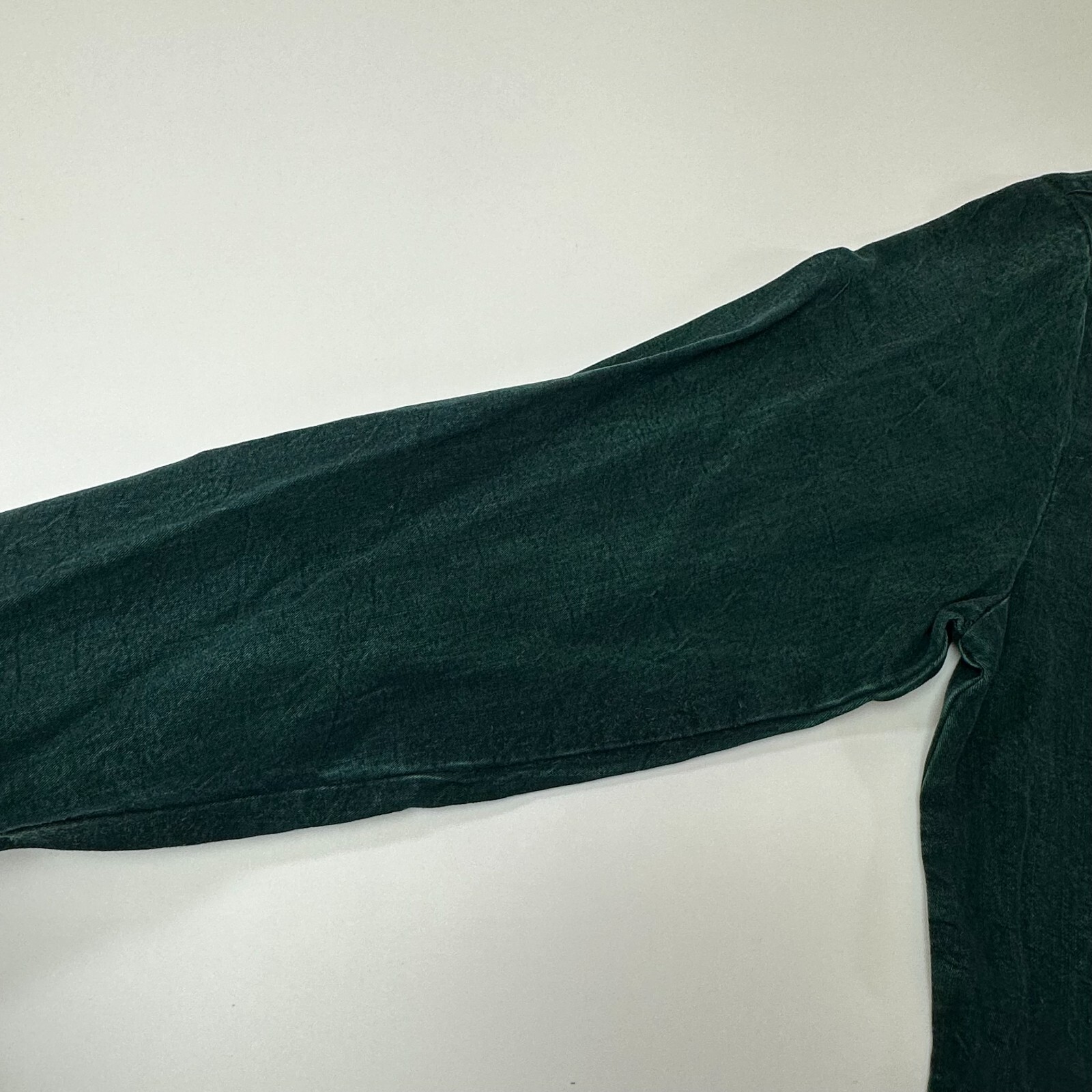 Vtg Carol Anderson Maxi Dress M Green Tencel Prairie Western Cottagecore Button